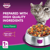 GETIT.QA- Qatar’s Best Online Shopping Website offers WHISKAS TUNA DRY FOOD FOR ADULT CATS 1+ YEARS 3 KG
 at the lowest price in Qatar. Free Shipping & COD Available!