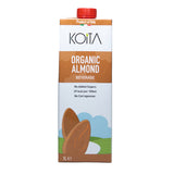 GETIT.QA- Qatar’s Best Online Shopping Website offers KOITA NO ADDED SUGAR ORGANIC ALMOND MILK 1 LITRE
 at the lowest price in Qatar. Free Shipping & COD Available!