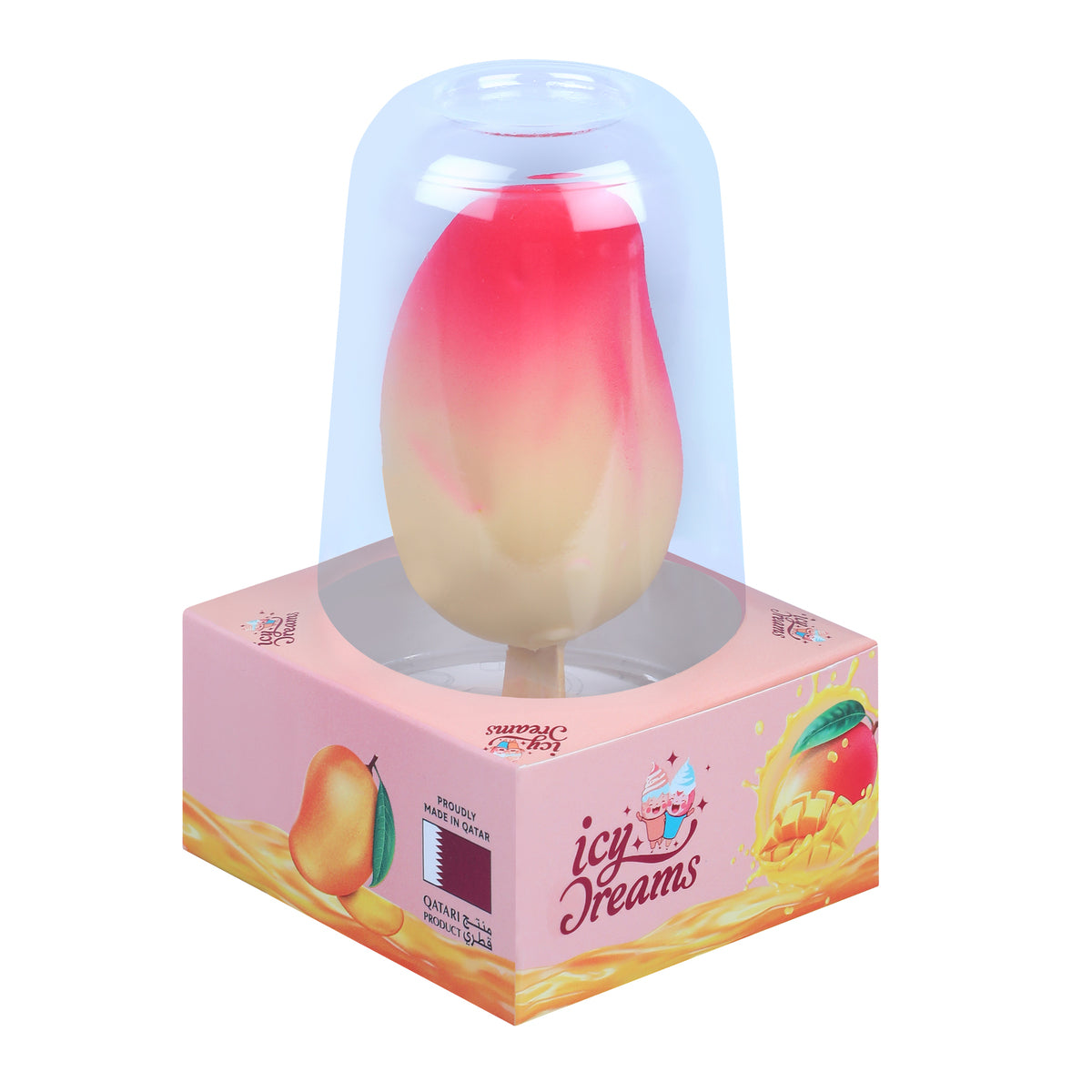 GETIT.QA- Qatar’s Best Online Shopping Website offers ICY DREAMS MANGO ICE CREAM STICK 95 G at the lowest price in Qatar. Free Shipping & COD Available!