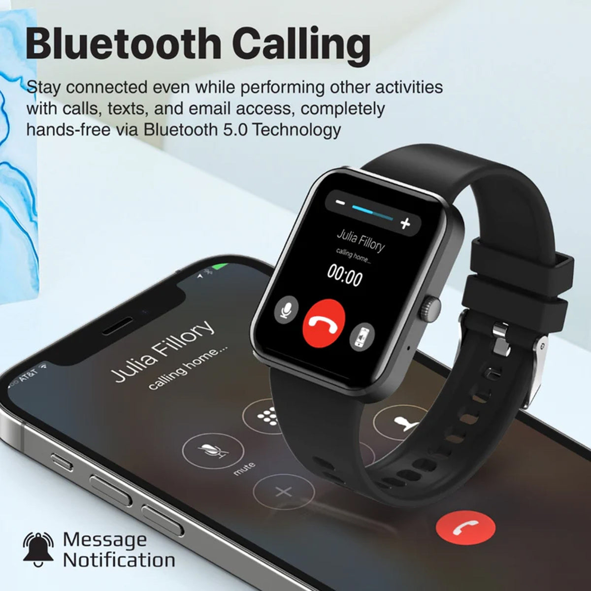 GETIT.QA- Qatar’s Best Online Shopping Website offers PROMATE ACTIVLIFE SMARTWATCH WITH BLUETOOTH CALLING XWATCH‐B18 BLACK at the lowest price in Qatar. Free Shipping & COD Available!