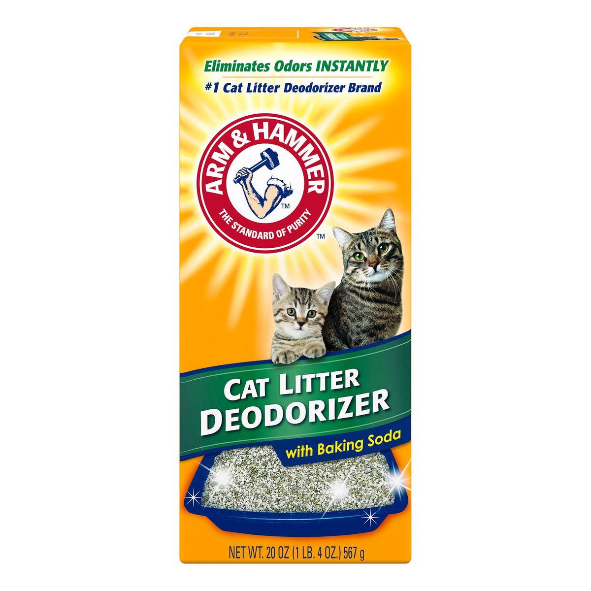GETIT.QA- Qatar’s Best Online Shopping Website offers ARM & HAMMER CAT LITTER DEODORIZER 567 G at the lowest price in Qatar. Free Shipping & COD Available!