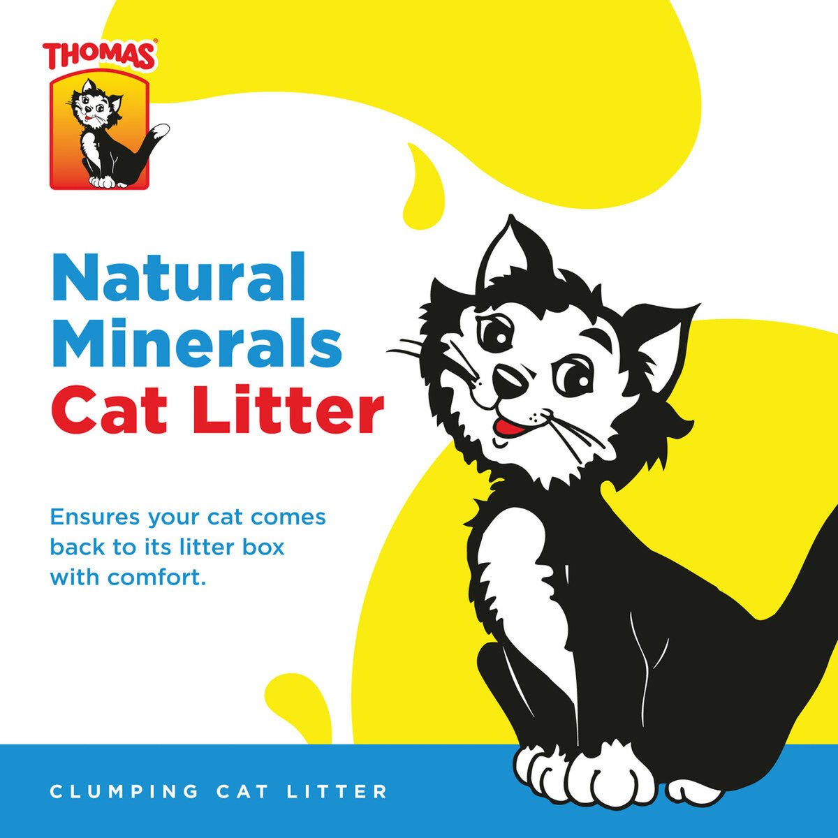 GETIT.QA- Qatar’s Best Online Shopping Website offers THOMAS CLUMPING CAT LITTER 16 LITRES at the lowest price in Qatar. Free Shipping & COD Available!