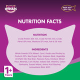 GETIT.QA- Qatar’s Best Online Shopping Website offers WHISKAS CHICKEN & TUNA HAIRBALL CONTROL DRY FOOD FOR ADULT CATS 1.1 KG at the lowest price in Qatar. Free Shipping & COD Available!