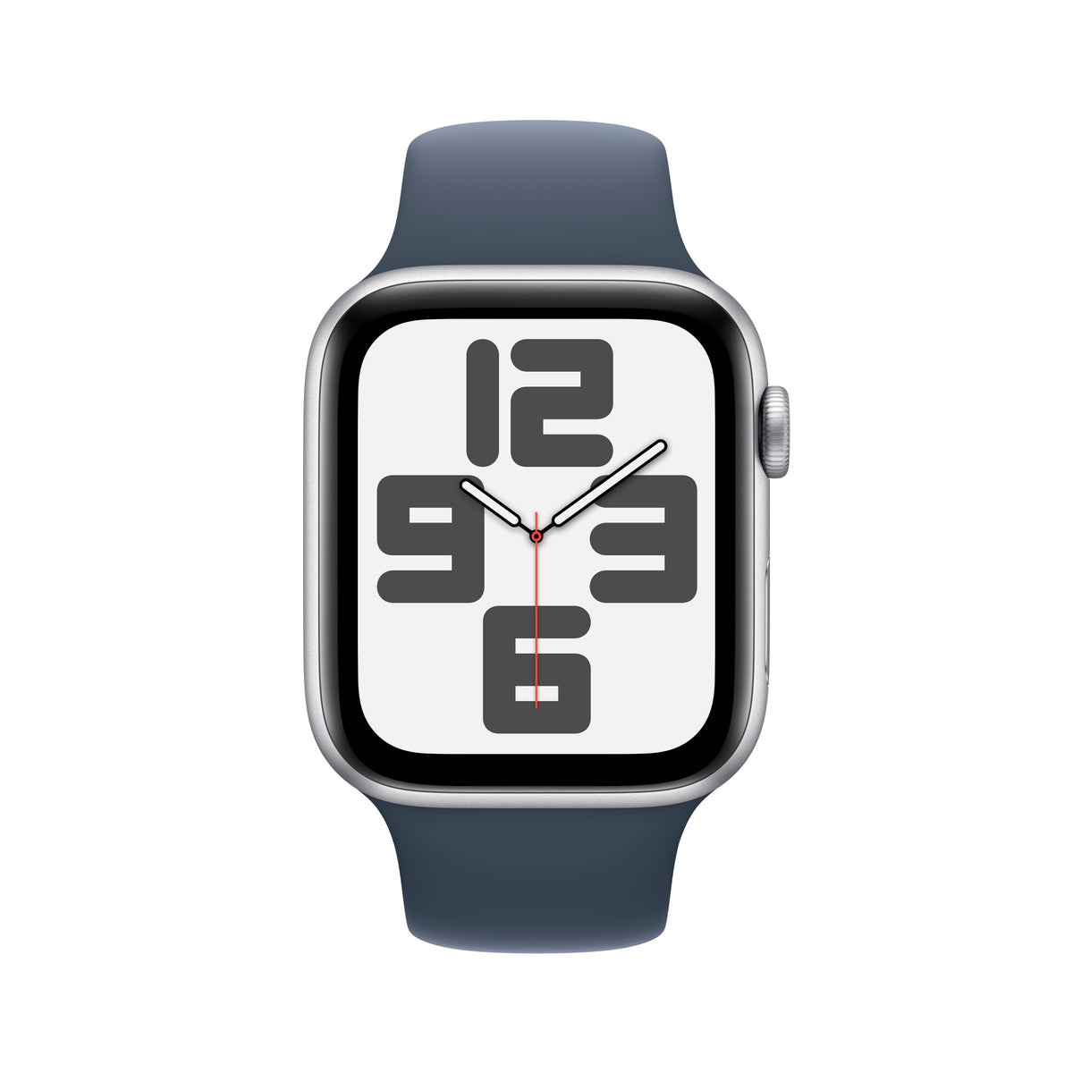 GETIT.QA- Qatar’s Best Online Shopping Website offers APPLE WATCH SE GPS, SILVER ALUMINIUM CASE WITH STORM BLUE SPORT BAND, 44 MM, M/L, MREE3 at the lowest price in Qatar. Free Shipping & COD Available!