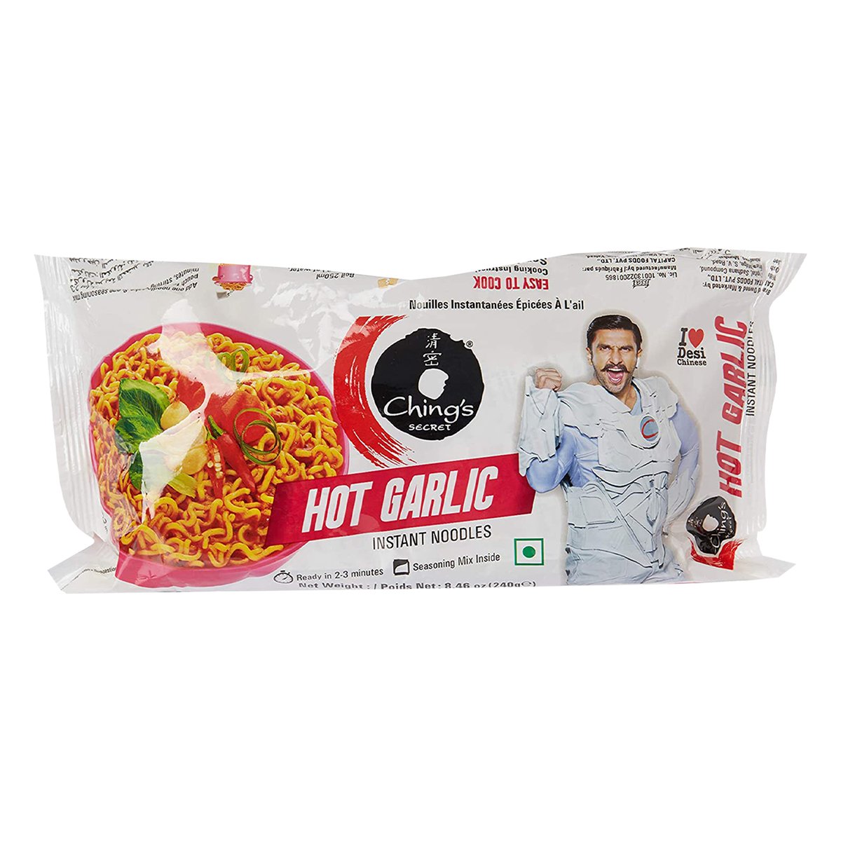 GETIT.QA- Qatar’s Best Online Shopping Website offers CHING INS.NOODL HOT GARLC 240G at the lowest price in Qatar. Free Shipping & COD Available!
