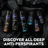 GETIT.QA- Qatar’s Best Online Shopping Website offers NIVEA MEN ANTIPERSPIRANT SPRAY DEEP BLACK CARBON 150 ML at the lowest price in Qatar. Free Shipping & COD Available!