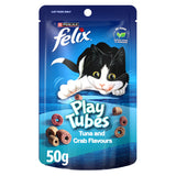GETIT.QA- Qatar’s Best Online Shopping Website offers PURINA FELIX PLAY TUBES TUNA AND CRAB CAT FLAVOUR TREATS 50 G
 at the lowest price in Qatar. Free Shipping & COD Available!