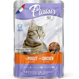 GETIT.QA- Qatar’s Best Online Shopping Website offers PLAISIR CAT FOOD CHUNKS WITH CHICKEN AND LIVER IN GRAVY 100 G
 at the lowest price in Qatar. Free Shipping & COD Available!