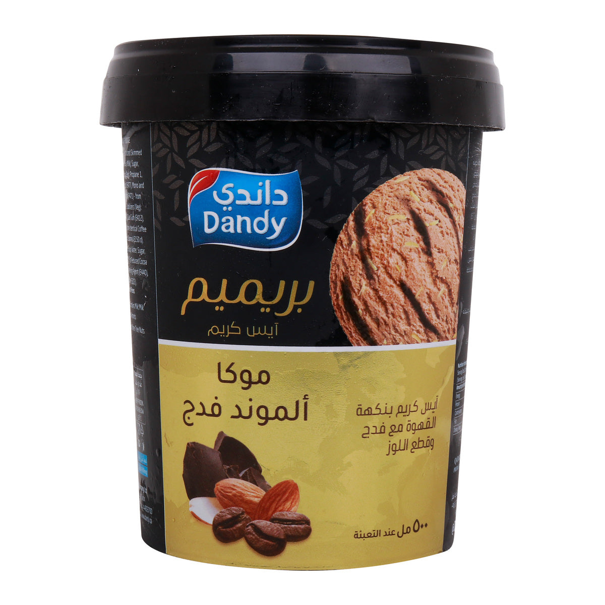 GETIT.QA- Qatar’s Best Online Shopping Website offers DANDY PREMIUM MOCHA ALMOND FUDGE ICE CREAM 500 ML at the lowest price in Qatar. Free Shipping & COD Available!