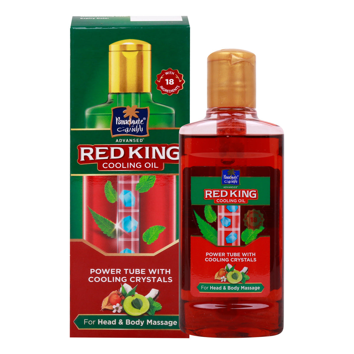 GETIT.QA- Qatar’s Best Online Shopping Website offers PARACHUTE ADVANCED RED KING COOLING OIL 100 ML at the lowest price in Qatar. Free Shipping & COD Available!