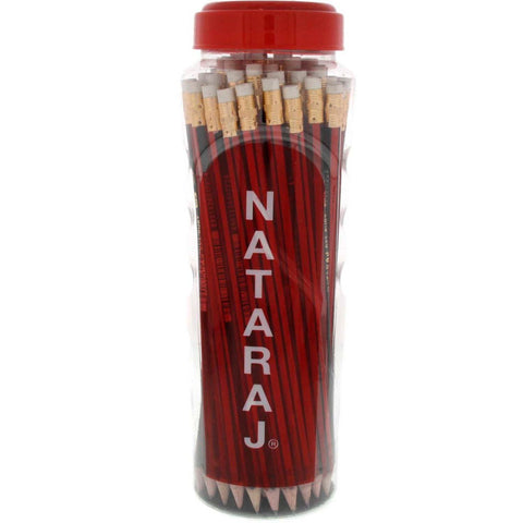 GETIT.QA- Qatar’s Best Online Shopping Website offers NATARAJ 621 HB PENCIL 48'S WITH JAR at the lowest price in Qatar. Free Shipping & COD Available!