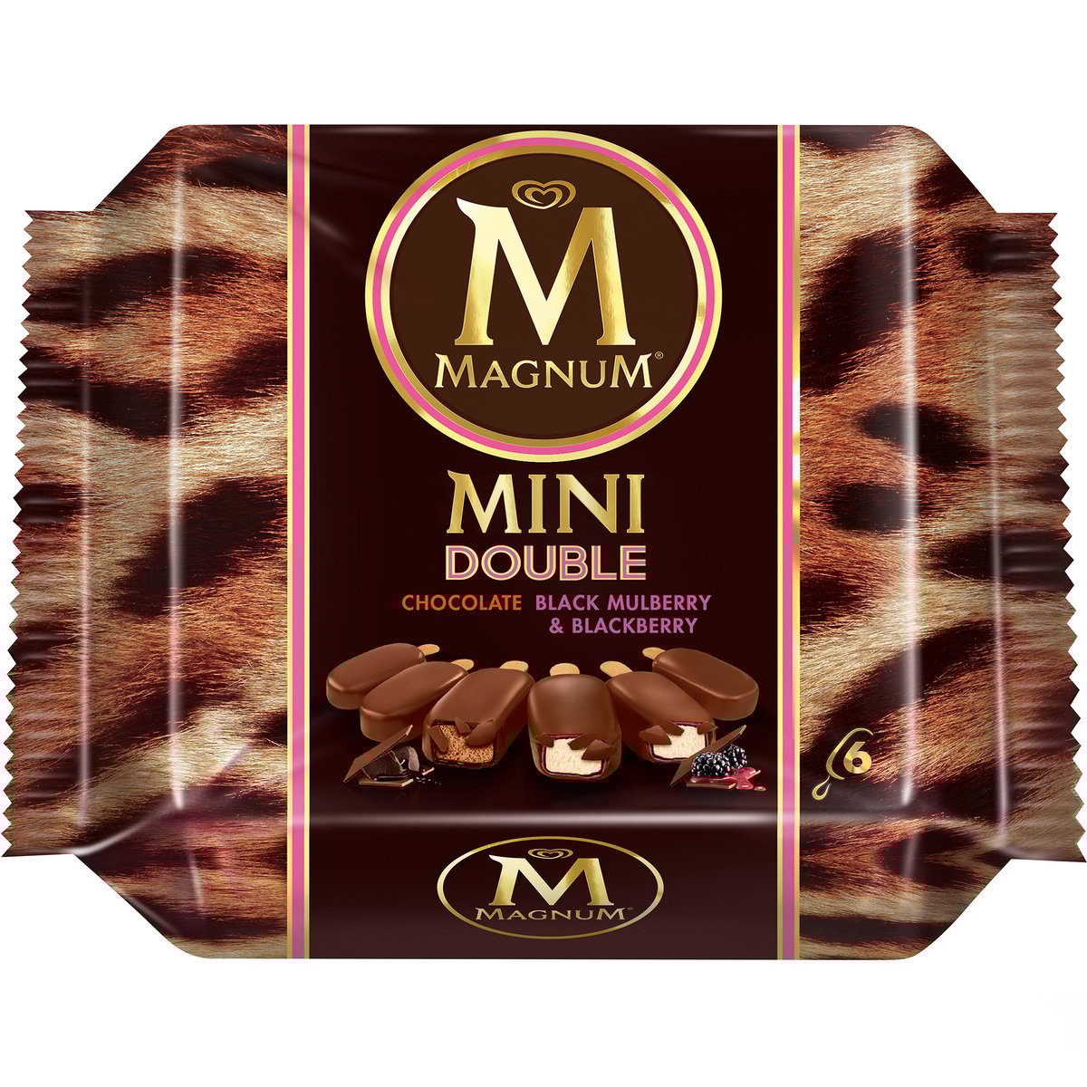 GETIT.QA- Qatar’s Best Online Shopping Website offers MAGNUM MINI ICE CREAM STICK DOUBLE MULBERRY 6 X 60 ML at the lowest price in Qatar. Free Shipping & COD Available!