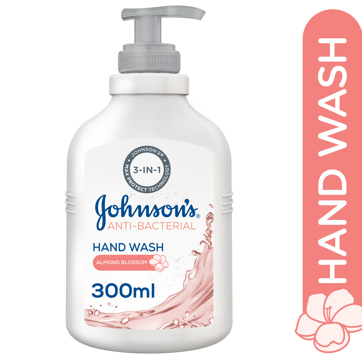 GETIT.QA- Qatar’s Best Online Shopping Website offers JOHNSON'S ANTIBACTERIAL HAND WASH ALMOND BLOSSOM 300 ML at the lowest price in Qatar. Free Shipping & COD Available!
