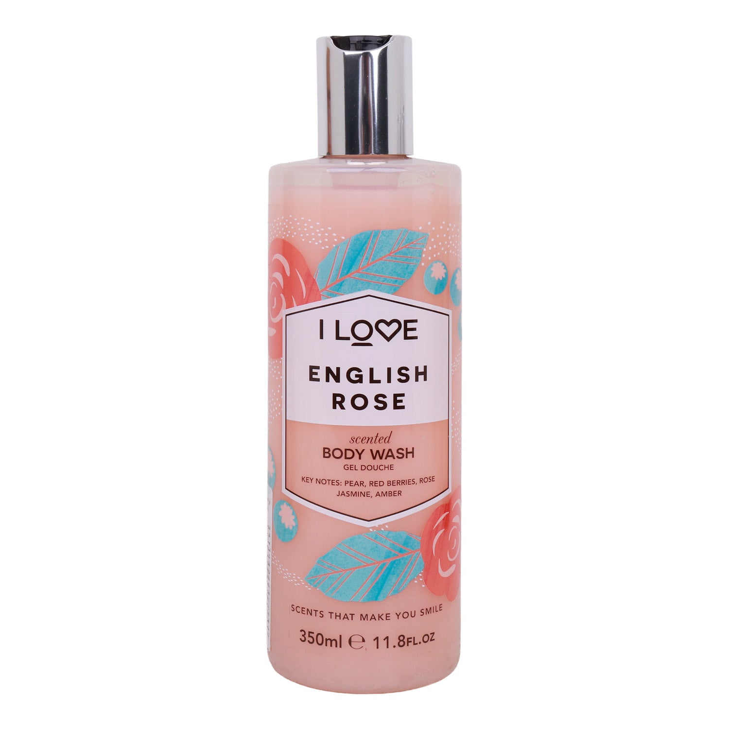 I Love English Rose Bodywash 350 ml - GETIT.QA