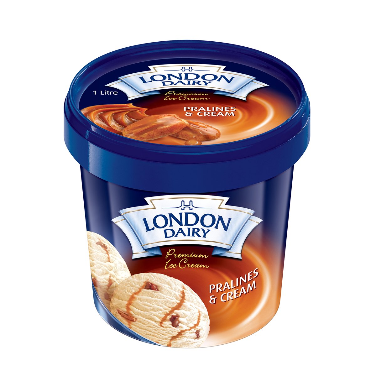 GETIT.QA- Qatar’s Best Online Shopping Website offers LONDON DAIRY PRALINES & CREAM ICE CREAM 1 LITRE at the lowest price in Qatar. Free Shipping & COD Available!