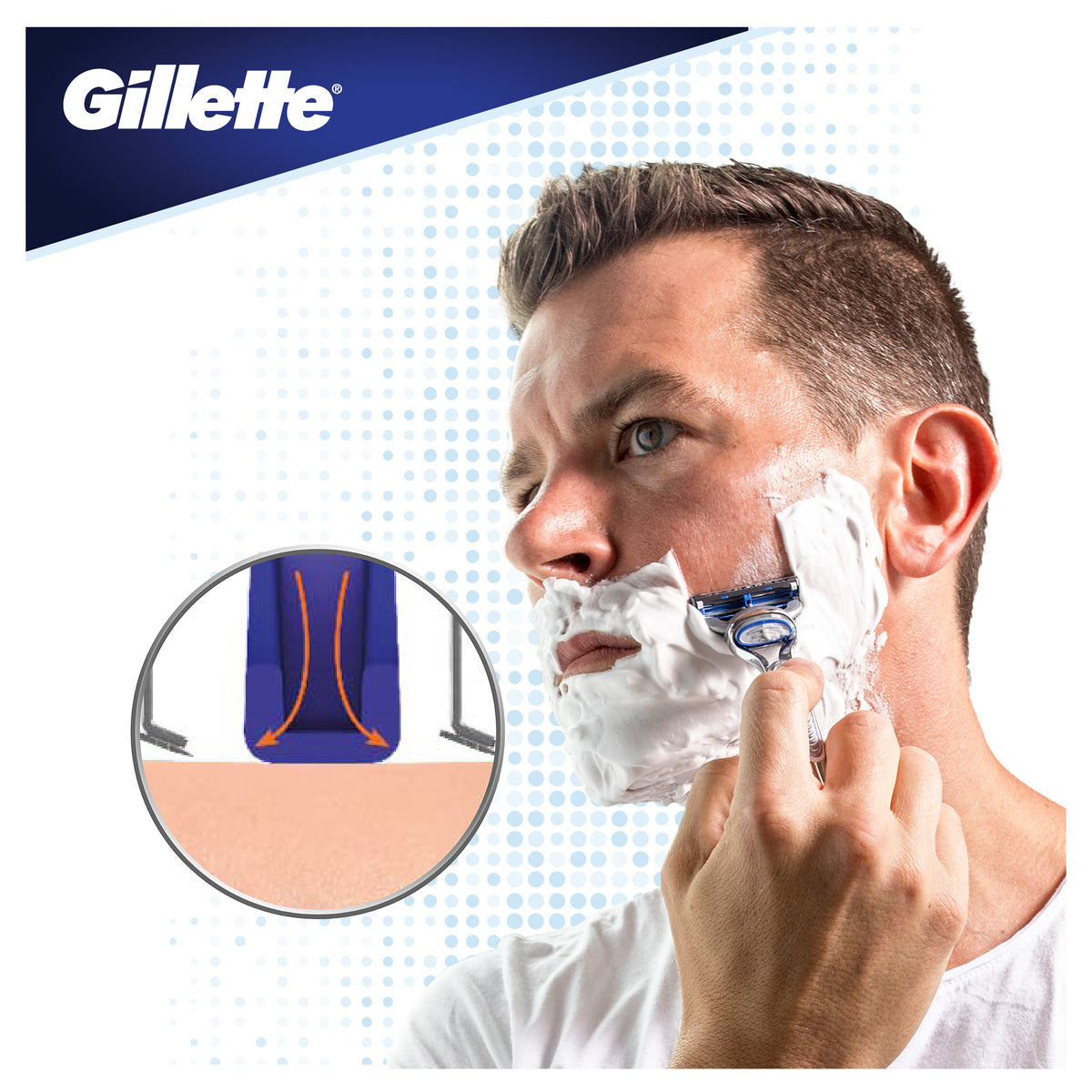 GETIT.QA- Qatar’s Best Online Shopping Website offers GILLETTE SKIN GUARD MEN'S RAZOR BLADES REFILL FOR SENSITIVE SKIN 8 PCS at the lowest price in Qatar. Free Shipping & COD Available!