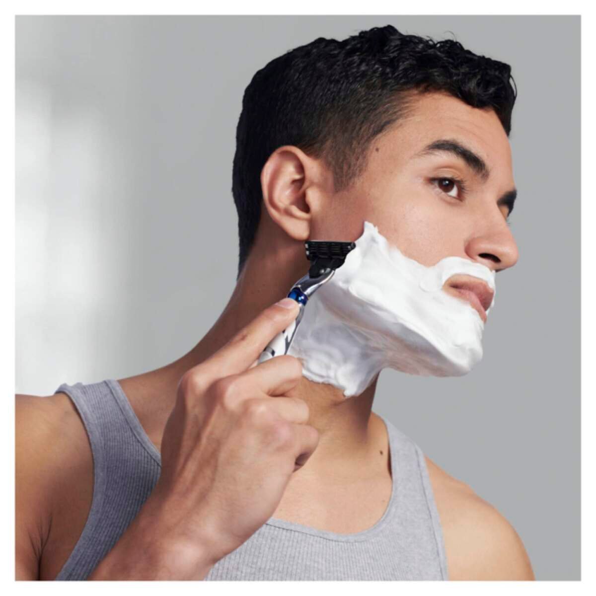 GETIT.QA- Qatar’s Best Online Shopping Website offers GILLETTE MACH3 TURBO 3D RAZOR 1 HANDLE + 2 BLADES at the lowest price in Qatar. Free Shipping & COD Available!