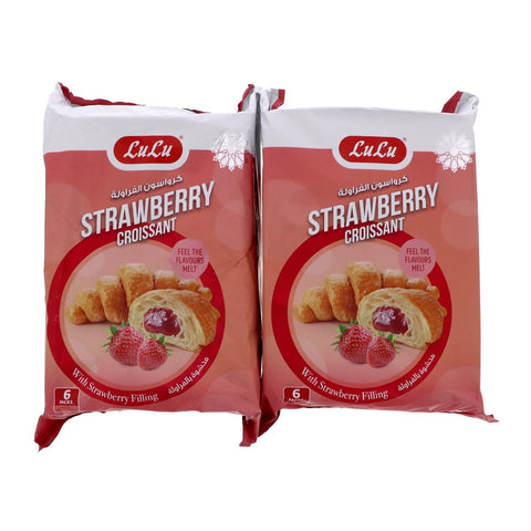GETIT.QA- Qatar’s Best Online Shopping Website offers LULU STRAWBERRY CROISSANT 2 X 330 G at the lowest price in Qatar. Free Shipping & COD Available!