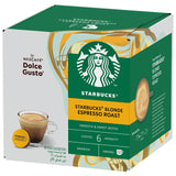 GETIT.QA- Qatar’s Best Online Shopping Website offers STARBUCKS BLONDE ESPRESSO ROAST BY NESCAFE DOLCE GUSTO BLONDE ROAST COFFEE PODS 12 PCS 66 G at the lowest price in Qatar. Free Shipping & COD Available!