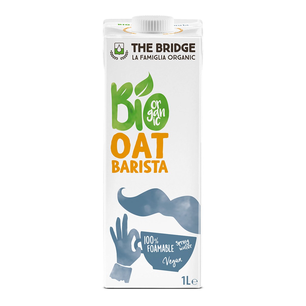 GETIT.QA- Qatar’s Best Online Shopping Website offers THE BRIDGE BIO ORGANIC OAT DRINK BARISTA 1 LITRE
 at the lowest price in Qatar. Free Shipping & COD Available!