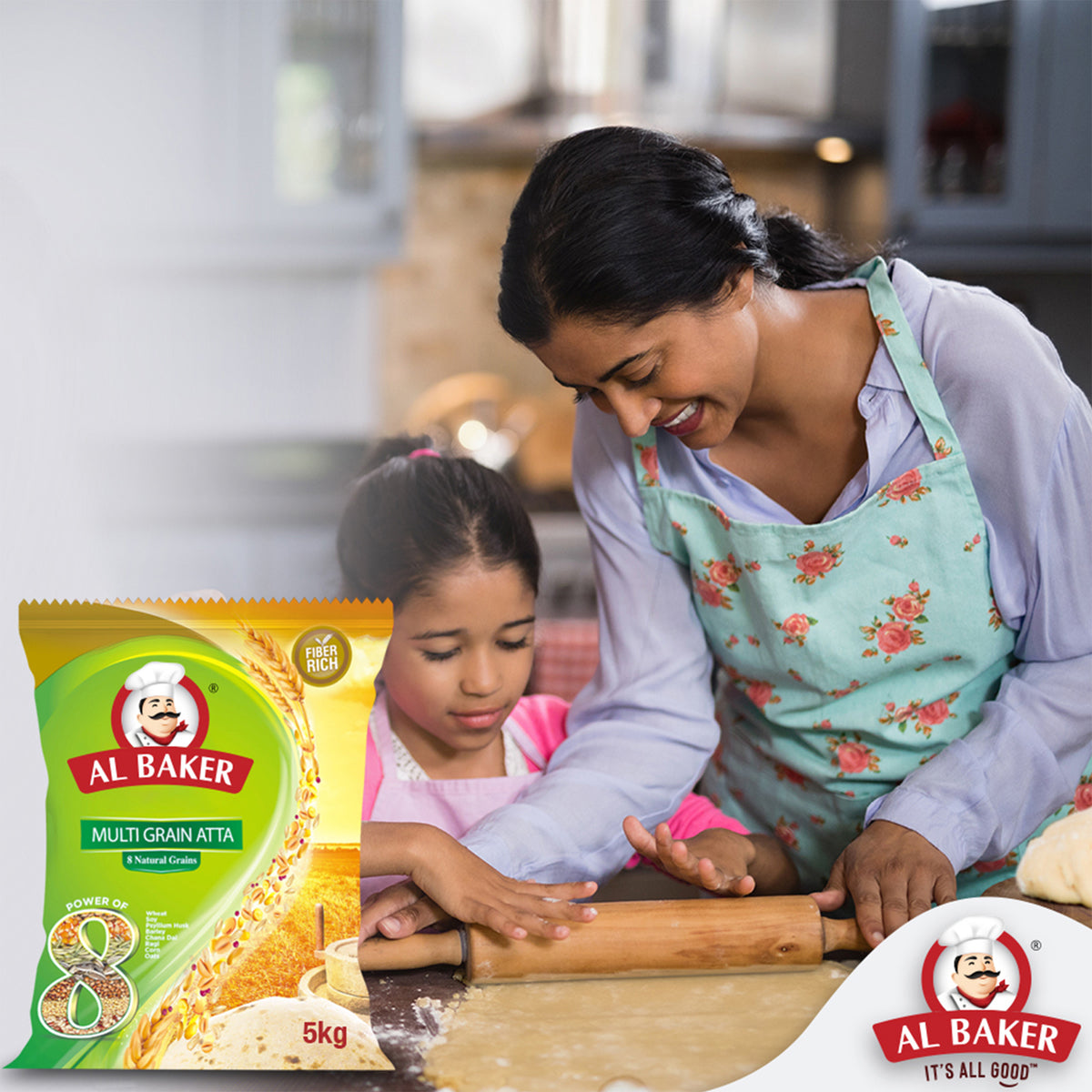 GETIT.QA- Qatar’s Best Online Shopping Website offers ALBAKER MULTIGRAIN ATTA 5KG at the lowest price in Qatar. Free Shipping & COD Available!