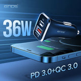 GETIT.QA- Qatar’s Best Online Shopping Website offers IENDS CAR CHARGER WITH DUAL PORT (TYPE-C AND USB)AD641, BLACK at the lowest price in Qatar. Free Shipping & COD Available!