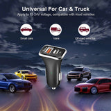 GETIT.QA- Qatar’s Best Online Shopping Website offers IENDS CAR CHARGER WITH DUAL PORT (TYPE-C AND USB)AD641, BLACK at the lowest price in Qatar. Free Shipping & COD Available!