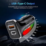 GETIT.QA- Qatar’s Best Online Shopping Website offers IENDS CAR CHARGER WITH DUAL PORT (TYPE-C AND USB)AD641, BLACK at the lowest price in Qatar. Free Shipping & COD Available!
