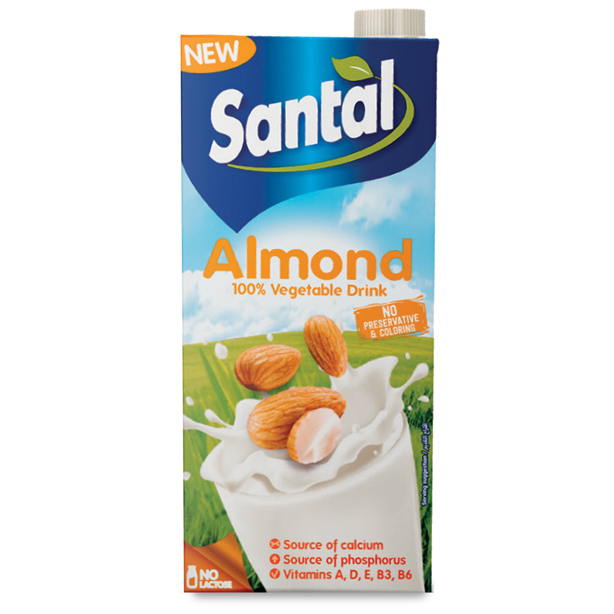 GETIT.QA- Qatar’s Best Online Shopping Website offers SANTAL ALMOND MILK 1 LITRE
 at the lowest price in Qatar. Free Shipping & COD Available!