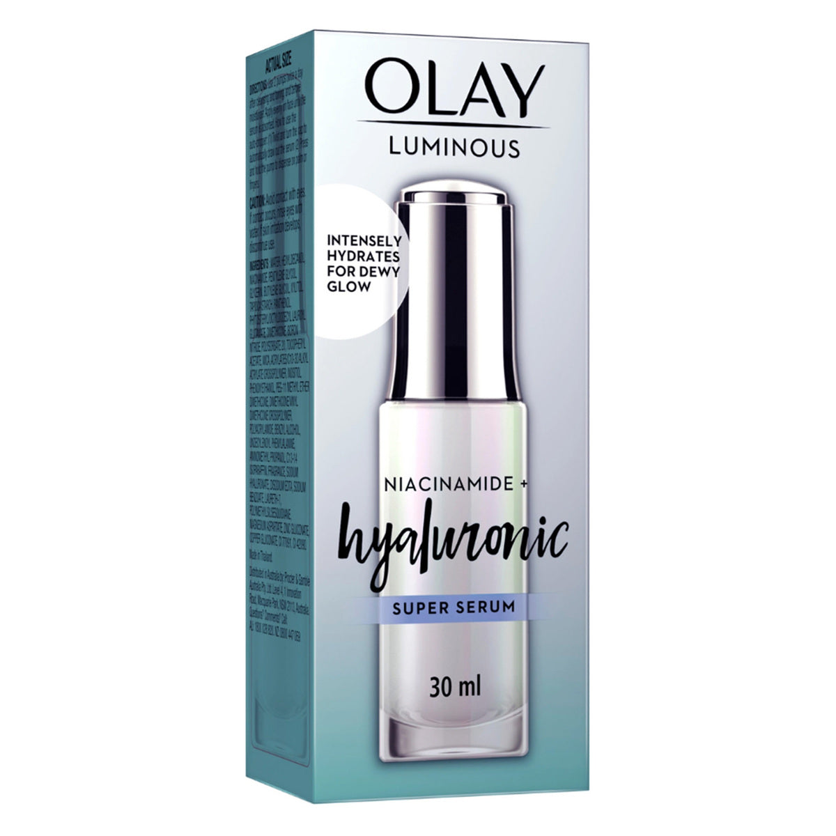 GETIT.QA- Qatar’s Best Online Shopping Website offers OLAY LUMINOUS HYALURONIC SUPER SERUM 30 ML at the lowest price in Qatar. Free Shipping & COD Available!