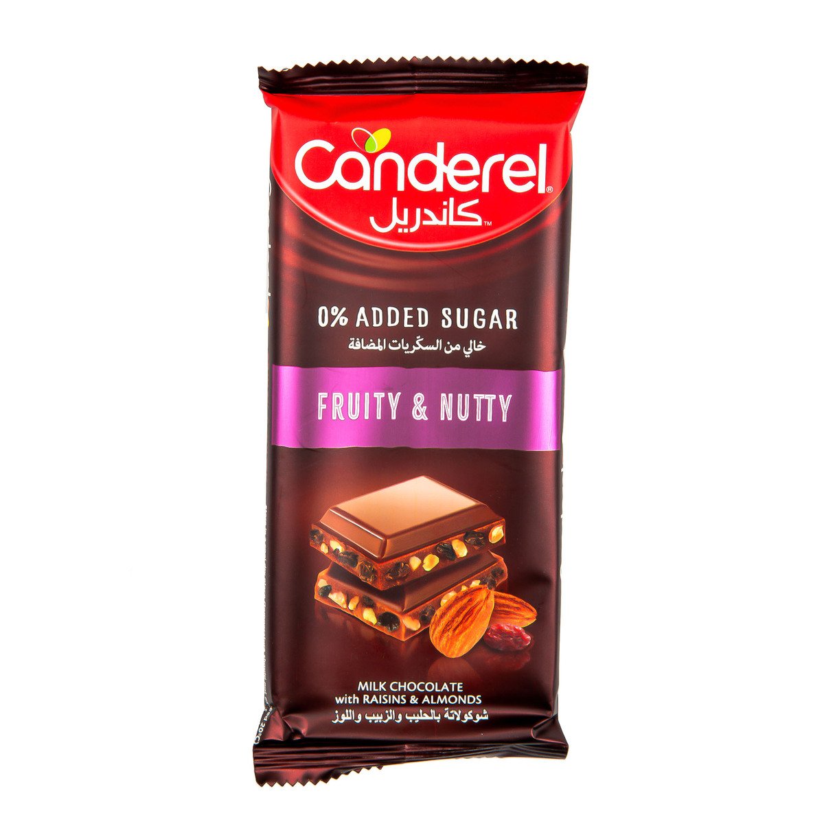 GETIT.QA- Qatar’s Best Online Shopping Website offers CANDEREL MILK CHOCOLATE FRUITY & NUTTY 100 G at the lowest price in Qatar. Free Shipping & COD Available!