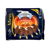 GETIT.QA- Qatar’s Best Online Shopping Website offers LONDON DAIRY PREMIUM ALMOND ICE CREAM STICKS 6 X 60 ML at the lowest price in Qatar. Free Shipping & COD Available!