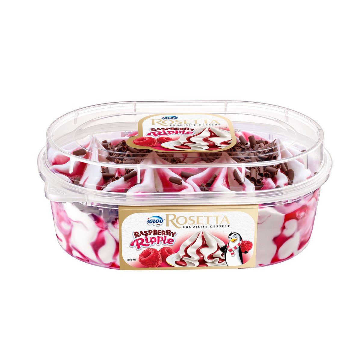 GETIT.QA- Qatar’s Best Online Shopping Website offers IGLOO ICE CREAM ROSETTA RASPBERRY RIPPLE 850 ML at the lowest price in Qatar. Free Shipping & COD Available!