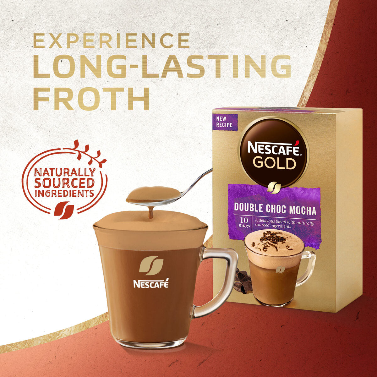 GETIT.QA- Qatar’s Best Online Shopping Website offers NSCF GOLD DBL.CHOC MOCHA 23.5G at the lowest price in Qatar. Free Shipping & COD Available!