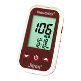 GETIT.QA- Qatar’s Best Online Shopping Website offers JITRON DIABECHECK BLOOD GLUCOSE MONITORING SYSTEM, DC- 302MS + 50 TEST STRIPS+ 1 PC LANCING DEVICE+ 25PC LANCETS at the lowest price in Qatar. Free Shipping & COD Available!
