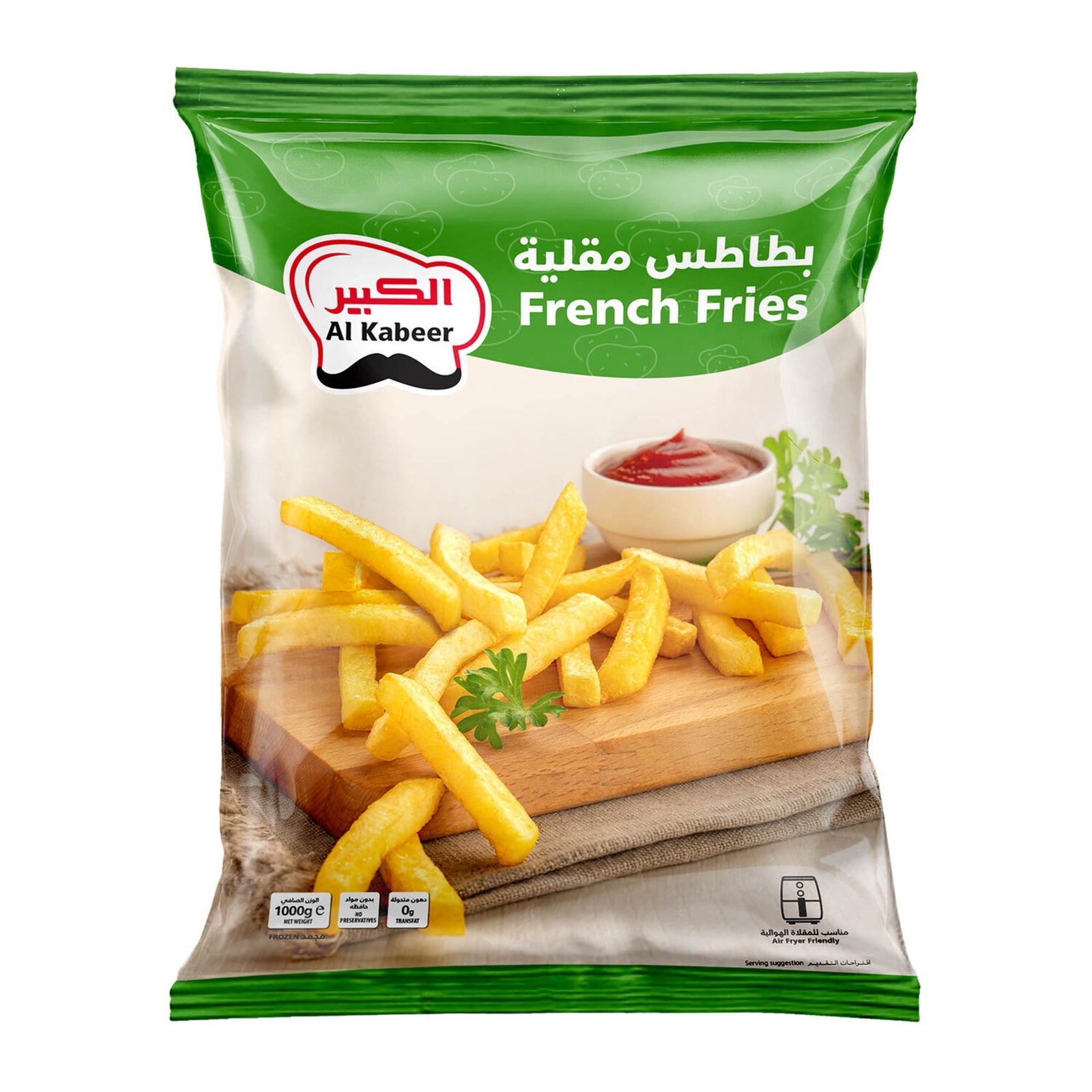 GETIT.QA- Qatar’s Best Online Shopping Website offers AL KABEER FRENCH FRIES 1 KG at the lowest price in Qatar. Free Shipping & COD Available!