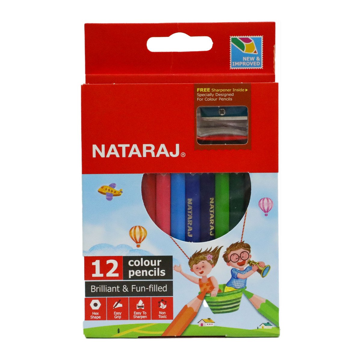 GETIT.QA- Qatar’s Best Online Shopping Website offers NATARAJ 12 COLOUR PENCILS HL at the lowest price in Qatar. Free Shipping & COD Available!