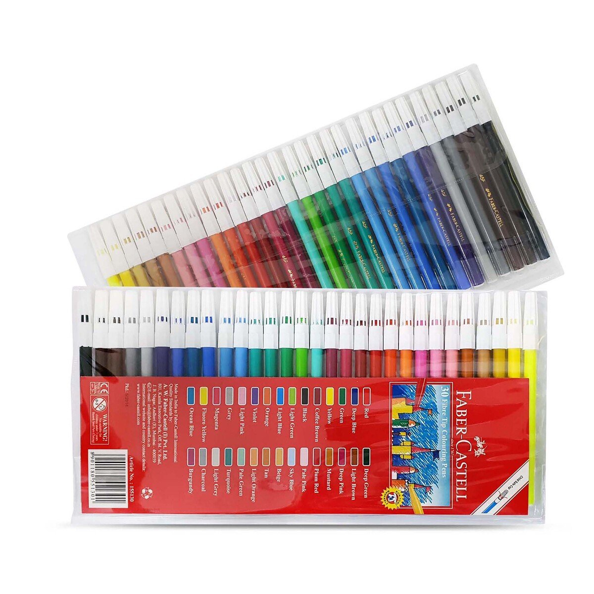 GETIT.QA- Qatar’s Best Online Shopping Website offers FABER-CASTELL FIBRE TIP COLORING PENS 30 PIECES at the lowest price in Qatar. Free Shipping & COD Available!