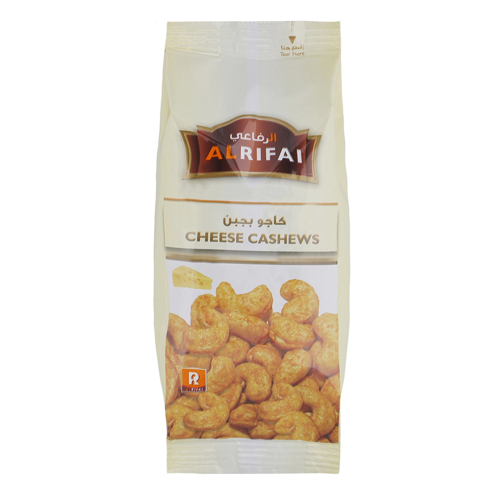 GETIT.QA- Qatar’s Best Online Shopping Website offers AL RIFAI CHEESE CASHEWS 160 G at the lowest price in Qatar. Free Shipping & COD Available!
