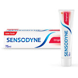 GETIT.QA- Qatar’s Best Online Shopping Website offers SENSODYNE ORIGINAL TOOTHPASTE 75 ML at the lowest price in Qatar. Free Shipping & COD Available!