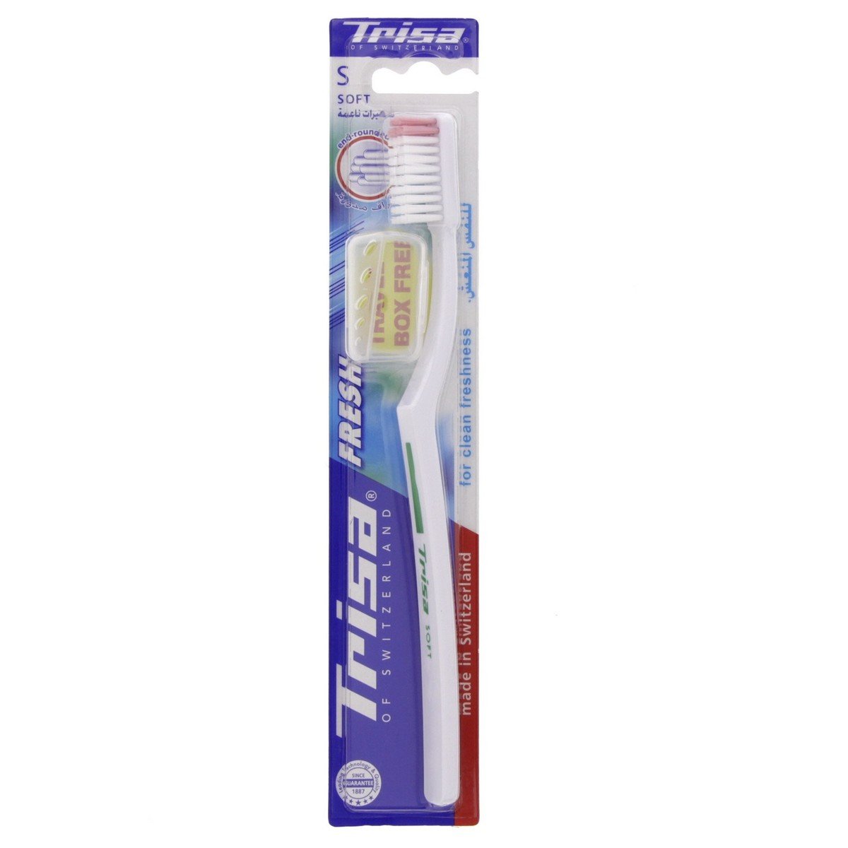 GETIT.QA- Qatar’s Best Online Shopping Website offers TRISA SOFT TOOTH BRUSH-- ASSORTED COLOURS 1 PC at the lowest price in Qatar. Free Shipping & COD Available!