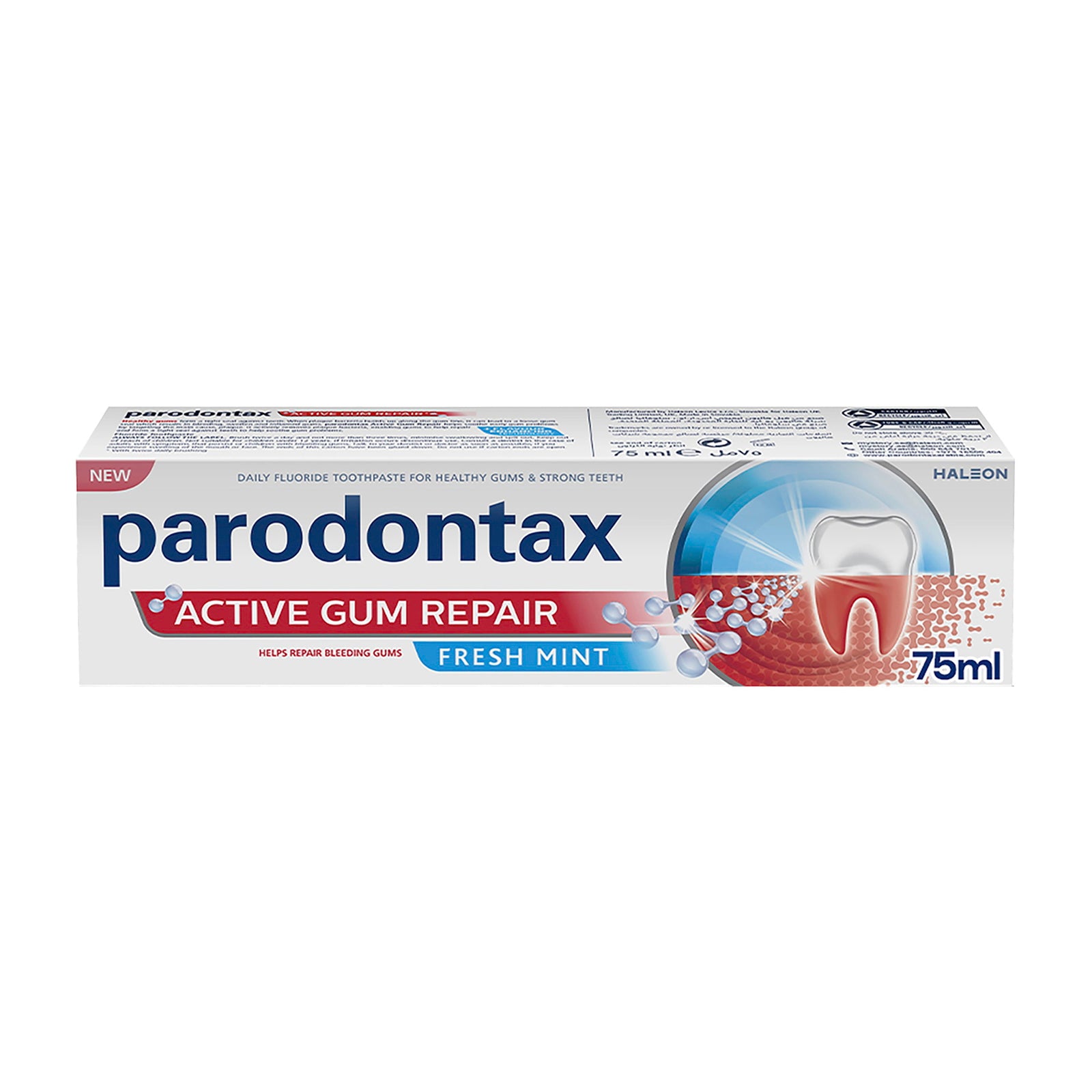 Parodontax Active Gum Repair Fresh Mint Toothpaste 75 ml - GETIT.QA