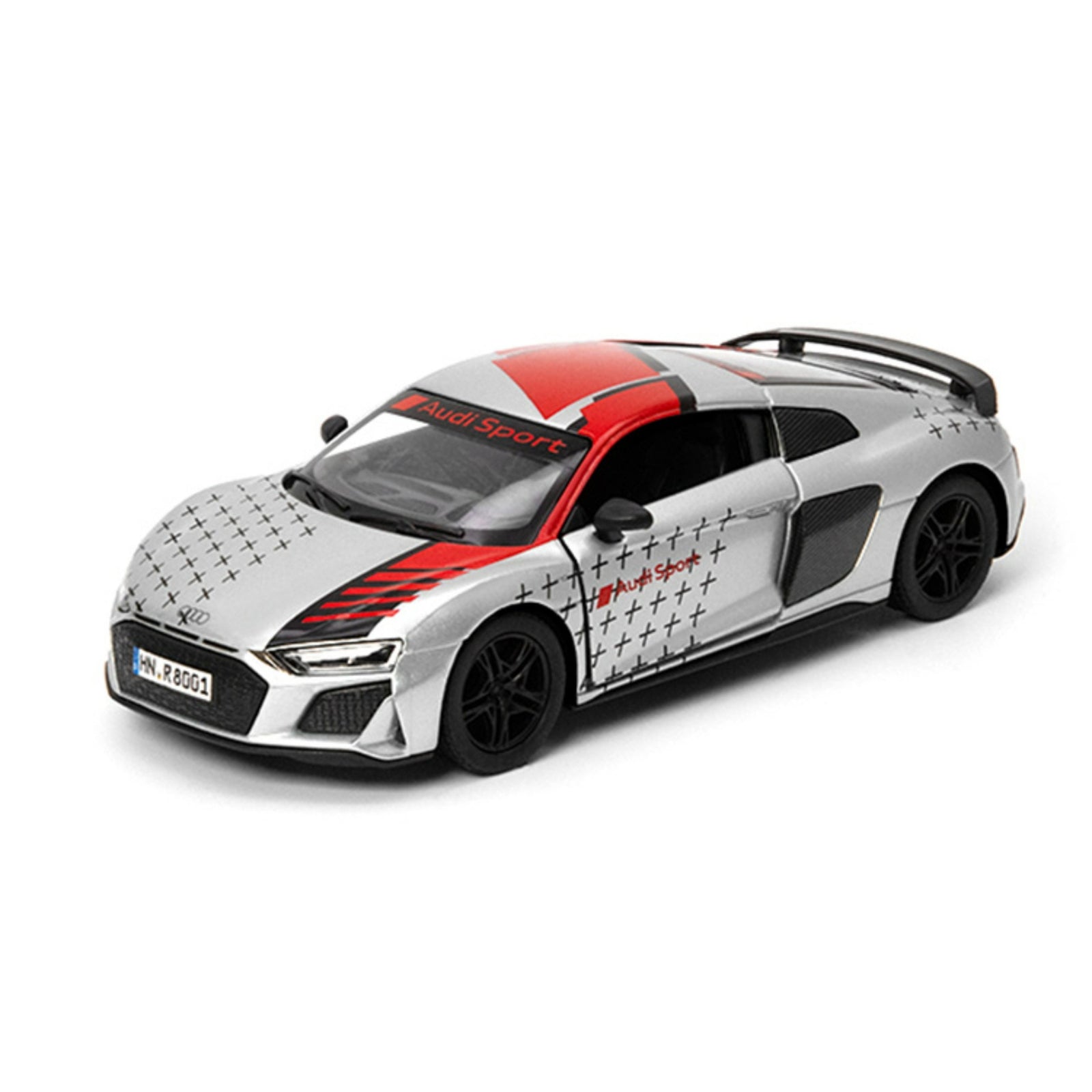 GETIT.QA- Qatar’s Best Online Shopping Website offers KINSMART 2020 AUDI R8 DIE-CAST METAL CAR, 1:36 SCALE, 1 PC, ASSORTED, KT5422DF at the lowest price in Qatar. Free Shipping & COD Available!