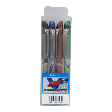 GETIT.QA- Qatar’s Best Online Shopping Website offers PILOT 0.5MM BALLPOINT PEN HI-TECPOINT BXGPNVS4 4PCS at the lowest price in Qatar. Free Shipping & COD Available!