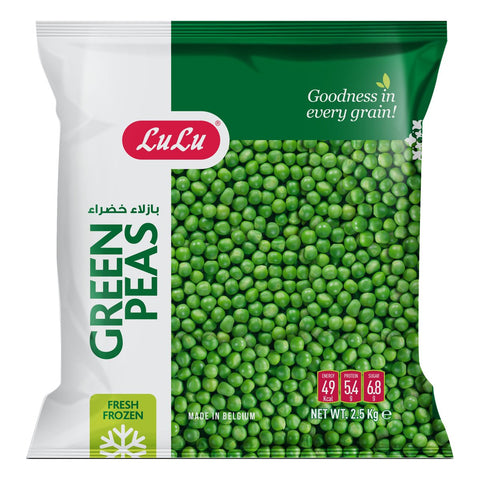 GETIT.QA- Qatar’s Best Online Shopping Website offers LULU GREEN PEAS 2.5KG at the lowest price in Qatar. Free Shipping & COD Available!