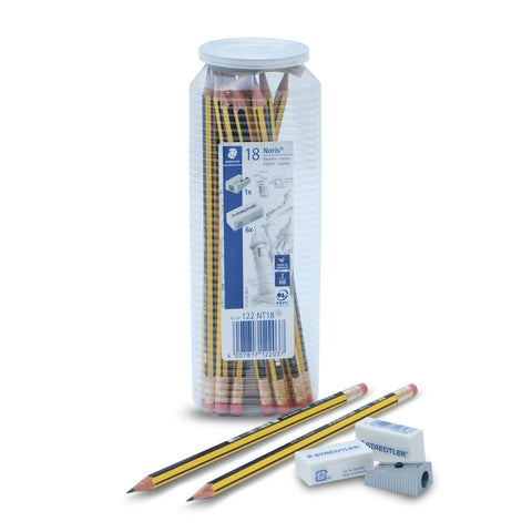 GETIT.QA- Qatar’s Best Online Shopping Website offers STAEDTLER 2HB NORIS PENCIL 18'S 122NT18 at the lowest price in Qatar. Free Shipping & COD Available!