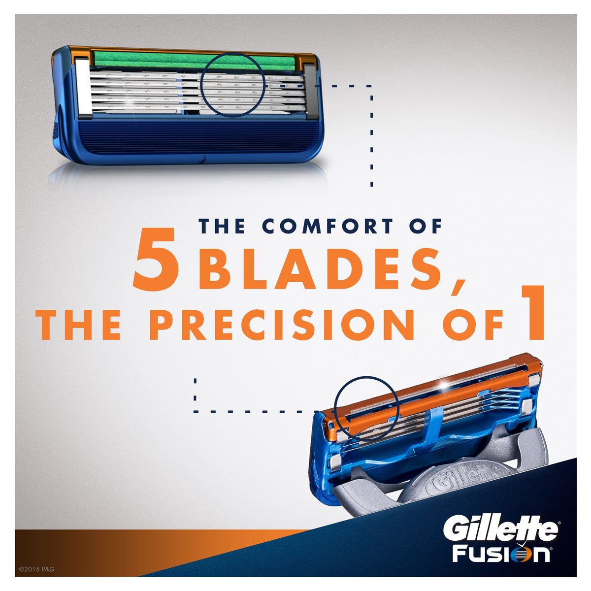 GETIT.QA- Qatar’s Best Online Shopping Website offers GILLETTE FUSION 5 MEN'S RAZOR BLADE REFILLS 4 PCS at the lowest price in Qatar. Free Shipping & COD Available!