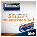 GETIT.QA- Qatar’s Best Online Shopping Website offers GILLETTE FUSION 5 MEN'S RAZOR BLADE REFILLS 4 PCS at the lowest price in Qatar. Free Shipping & COD Available!