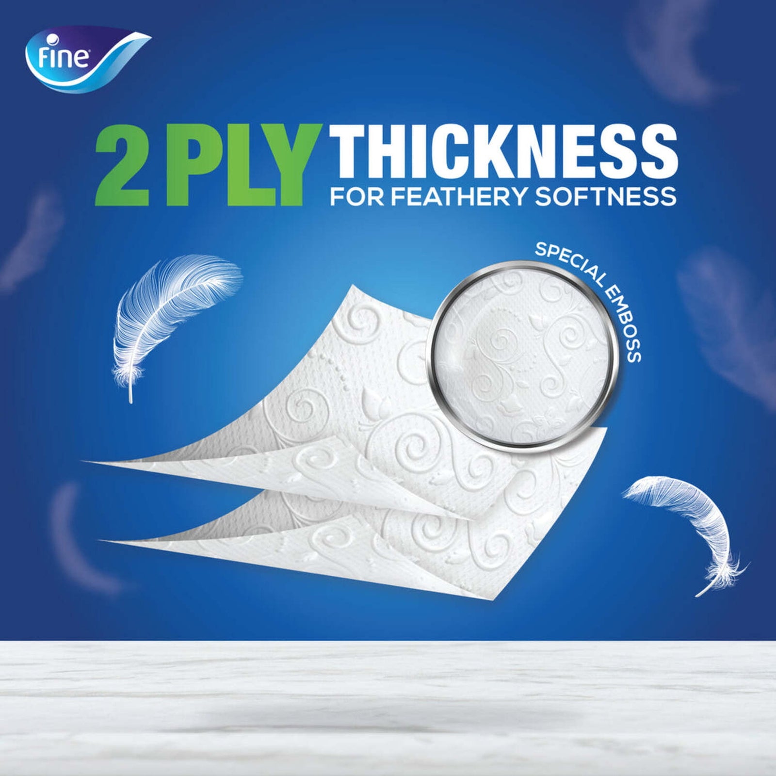GETIT.QA- Qatar’s Best Online Shopping Website offers FINE COMFORT XL TOILET PAPER 2PLY 20PCS at the lowest price in Qatar. Free Shipping & COD Available!