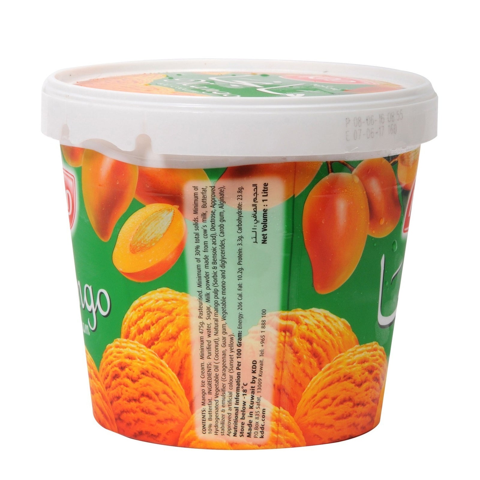GETIT.QA- Qatar’s Best Online Shopping Website offers KDD MANGO ICE CREAM 1 LITRE at the lowest price in Qatar. Free Shipping & COD Available!